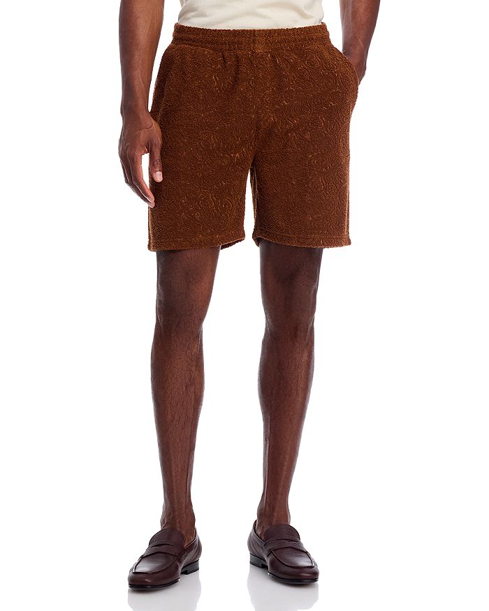 Ягер Терри Шорты-полотенце John Varvatos, коричневый
Ягер Терри Шорты-полотенце John Varvatos, коричневый