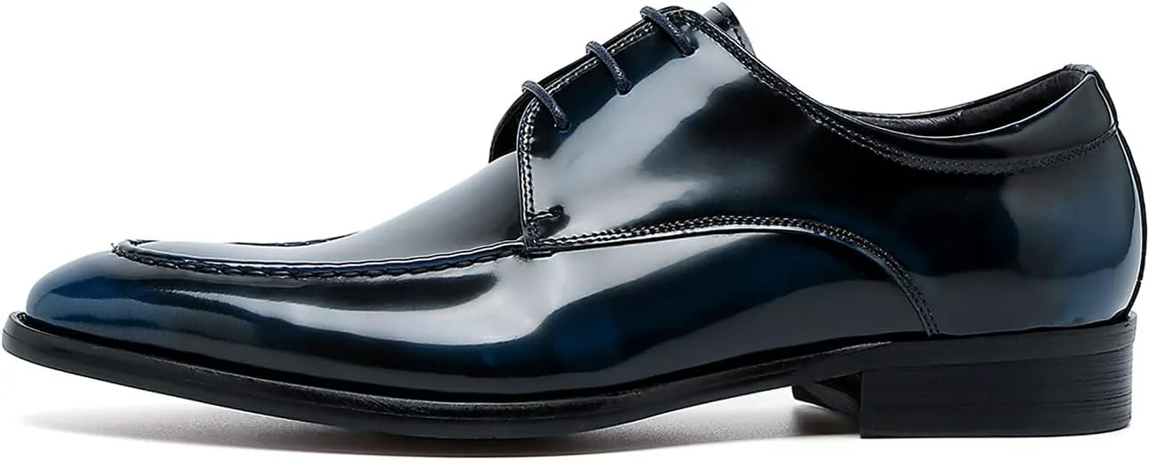 Мужские оксфорды Santimon из лакированной кожи с острым носком, дерби, формальные туфли для бизнеса, выпускного, свадьбы, модные, повседневные, удобные прогулочные обувь для мужчин, синий
Мужские оксфорды Santimon из лакированной кожи с острым носком, дерби, формальные туфли для бизнеса, выпускного, свадьбы, модные, повседневные, удобные прогулочные обувь для мужчин, синий