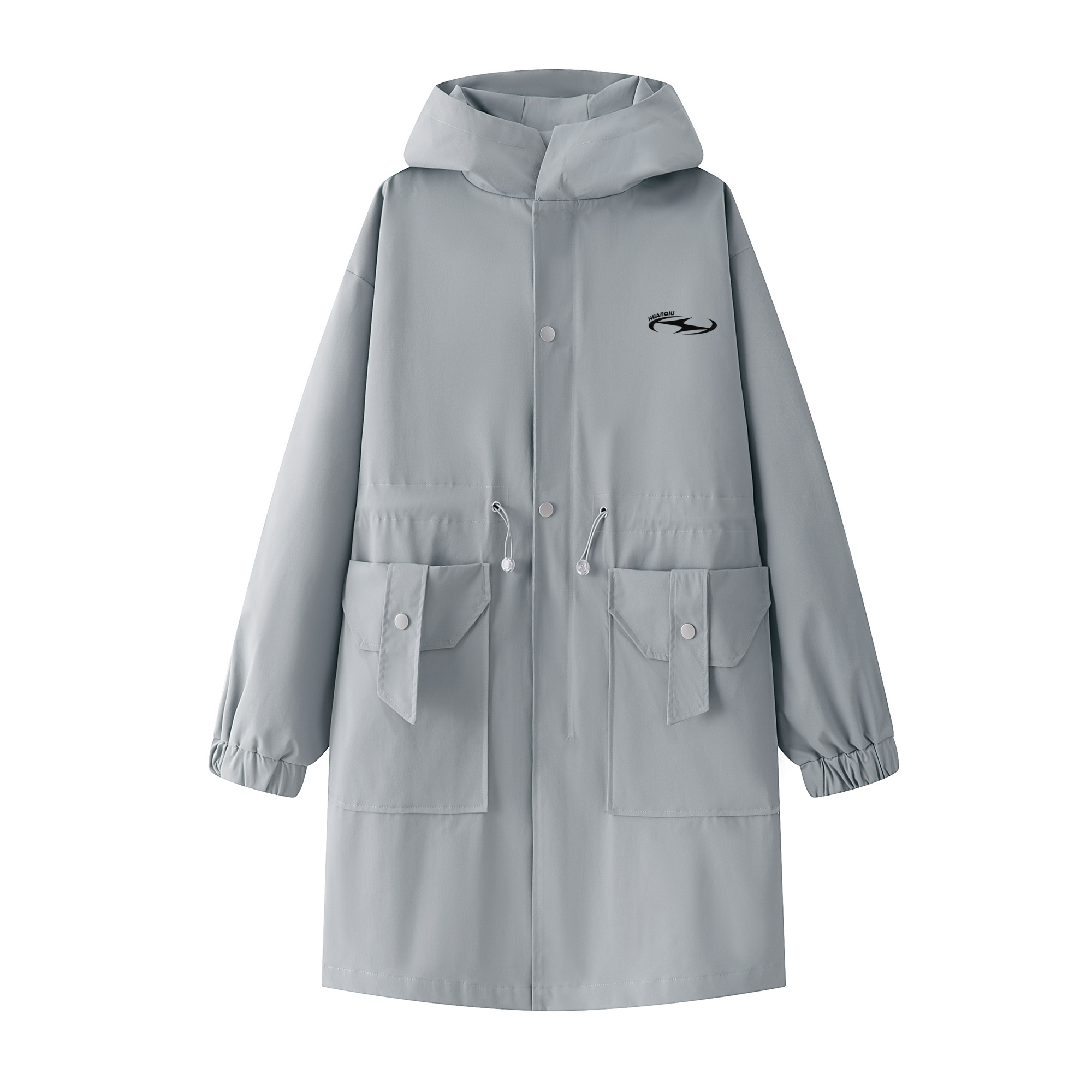 Тренч Unisex с капюшоном Moderate HUANQIU, светло-серый
Тренч Unisex с капюшоном Moderate HUANQIU, светло-серый