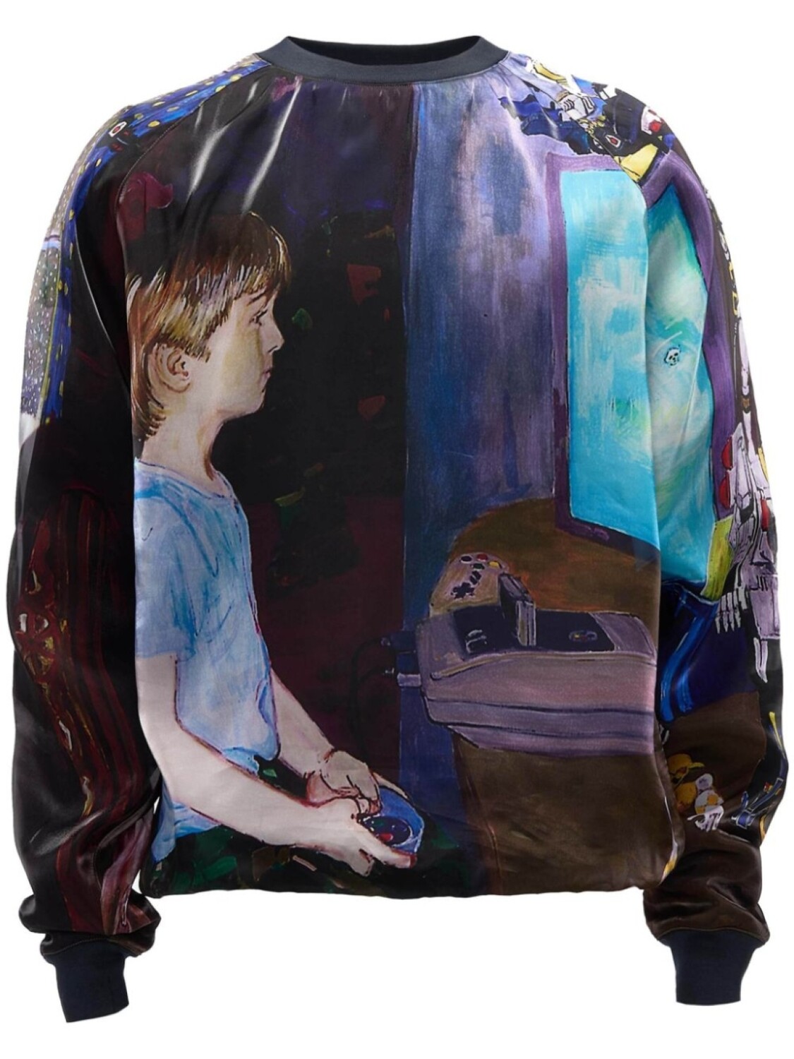 JW Anderson толстовка с круглым вырезом и графическим принтом, синий
JW Anderson толстовка с круглым вырезом и графическим принтом, синий