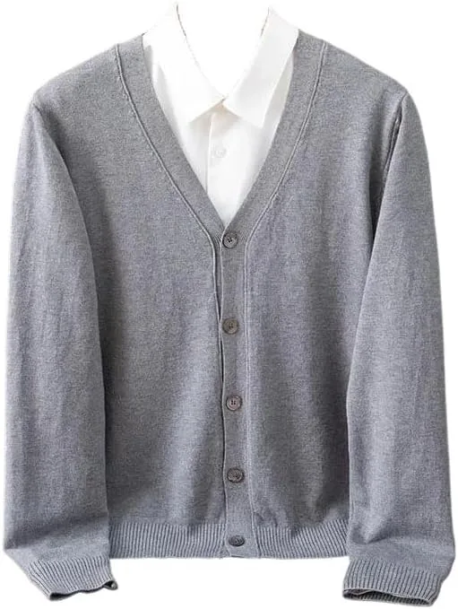 Кардиган мужской V-образный вырез Merino Wool
Кардиган мужской V-образный вырез Merino Wool