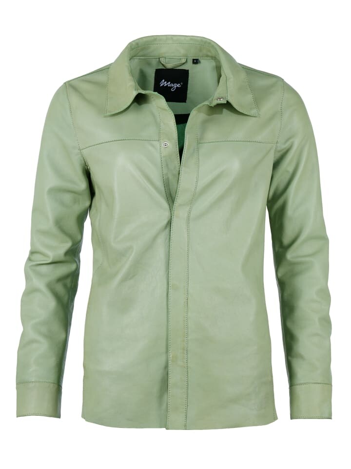 Кожаная куртка Maze Lederhemd 42021102, цвет dusty sea
Кожаная куртка Maze Lederhemd 42021102, цвет dusty sea