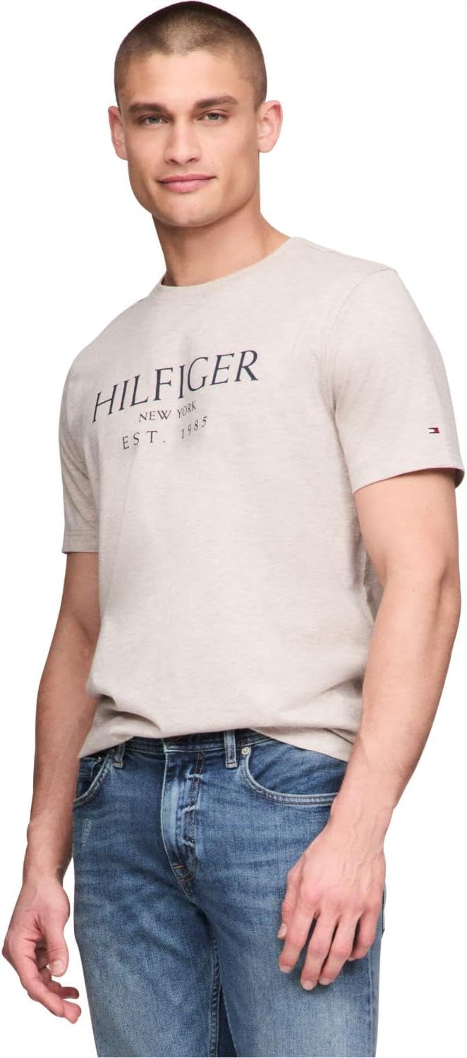 Мужские хлопковые футболки Tommy Hilfiger с коротким рукавом и логотипом, также доступны в размерах для больших и высоких размеров, Heathered Pebble, Красный, Мужские хлопковые футболки Tommy Hilfiger с коротким рукавом и логотипом, также доступны в разме
Мужские хлопковые футболки Tommy Hilfiger с коротким рукавом и логотипом, также доступны в размерах для больших и высоких размеров, Heathered Pebble, Красный, Мужские хлопковые футболки Tommy Hilfiger с коротким рукавом и логотипом, также доступны в разме