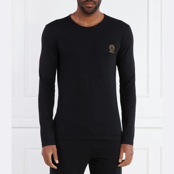 Классический крой с длинным рукавом Versace, черный
Классический крой с длинным рукавом Versace, черный
