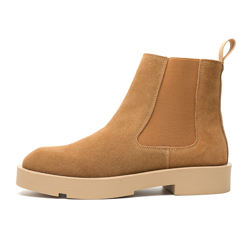 Product B Мужские замшевые челси с коричневой подкладкой, цвет Brown Fleece-Lined 
Product B Мужские замшевые челси с коричневой подкладкой, цвет Brown Fleece-Lined