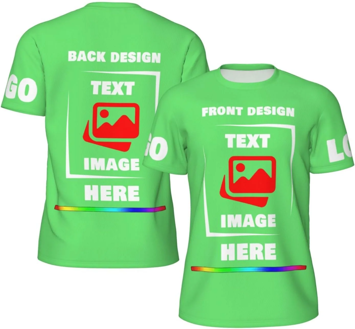 Футболка Custom с нанесением текста и фото
Футболка Custom с нанесением текста и фото