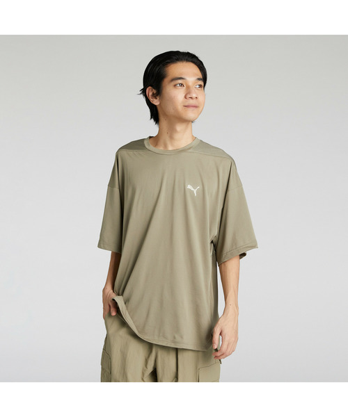 Мужская футболка для тренировок с коротким рукавом, Train Edge PUMA, цвет хаки
Мужская футболка для тренировок с коротким рукавом, Train Edge PUMA, цвет хаки