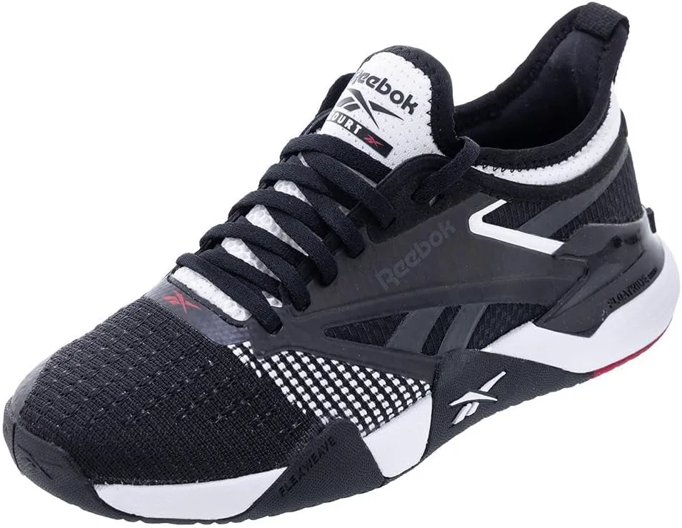 Мужские спортивные кроссовки Reebok Nano Court для пикубола, черный/белый/красный
Мужские спортивные кроссовки Reebok Nano Court для пикубола, черный/белый/красный