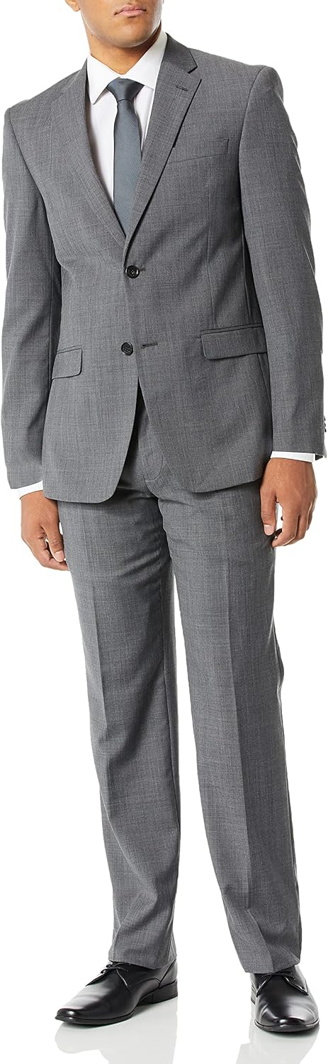 Мужской костюм Tommy Hilfiger с двумя пуговицами, боковыми разрезами и отложным воротником, Gray
Мужской костюм Tommy Hilfiger с двумя пуговицами, боковыми разрезами и отложным воротником, Gray