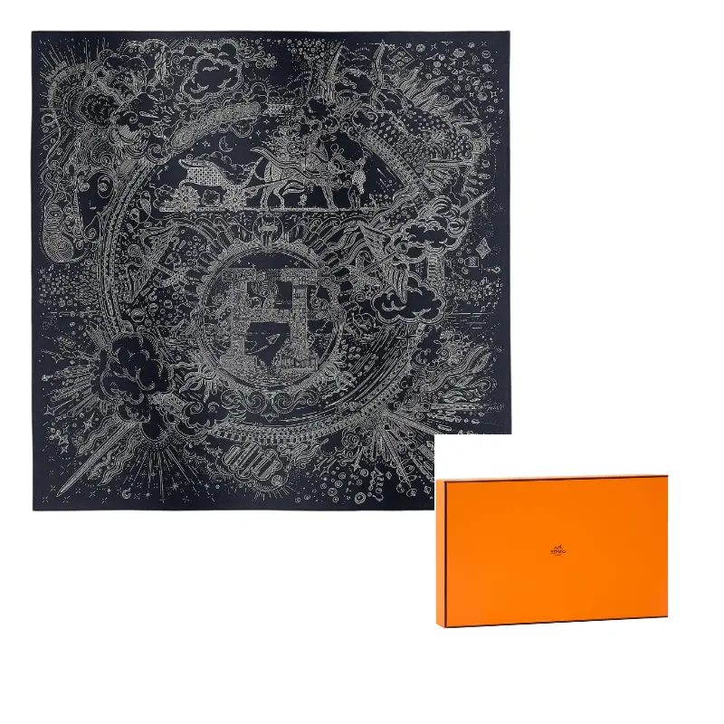 HERMES Кашемировый вязаный шарф мужской черный, Black
HERMES Кашемировый вязаный шарф мужской черный, Black