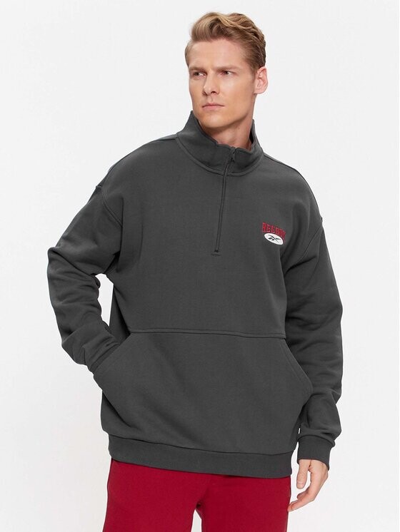 Толстовка обычного кроя Reebok, серый
Толстовка обычного кроя Reebok, серый