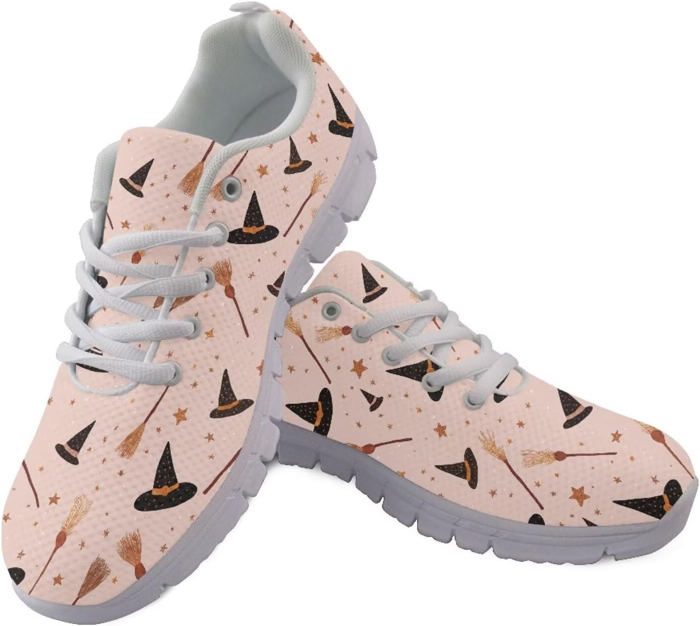 Крутые мужские кроссовки для Хэллоуина, спортивная обувь для хэллоуинской вечеринки, «Угощение или шалость», декор в стиле ужасов Giftpuzz, Witch Hat Broom
Крутые мужские кроссовки для Хэллоуина, спортивная обувь для хэллоуинской вечеринки, «Угощение или шалость», декор в стиле ужасов Giftpuzz, Witch Hat Broom