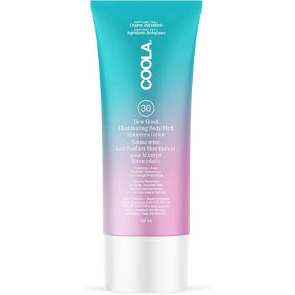 Dew Good Illuminating Body Melt Lotion SPF 30 100 мл Coola
Dew Good Illuminating Body Melt Lotion SPF 30 100 мл Coola