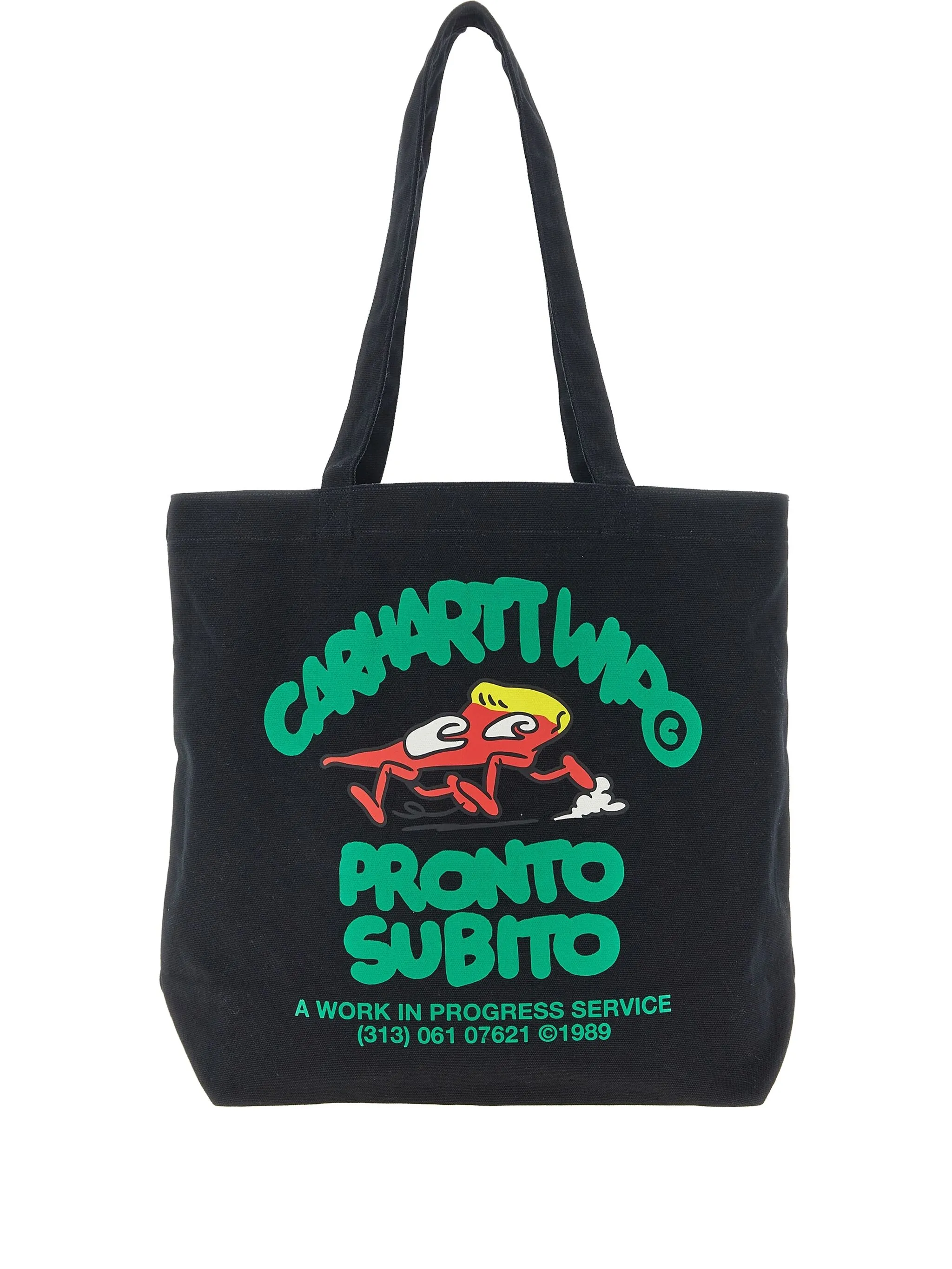 Сумка-тоут с графичным принтом Carhartt Wip, черный
Сумка-тоут с графичным принтом Carhartt Wip, черный