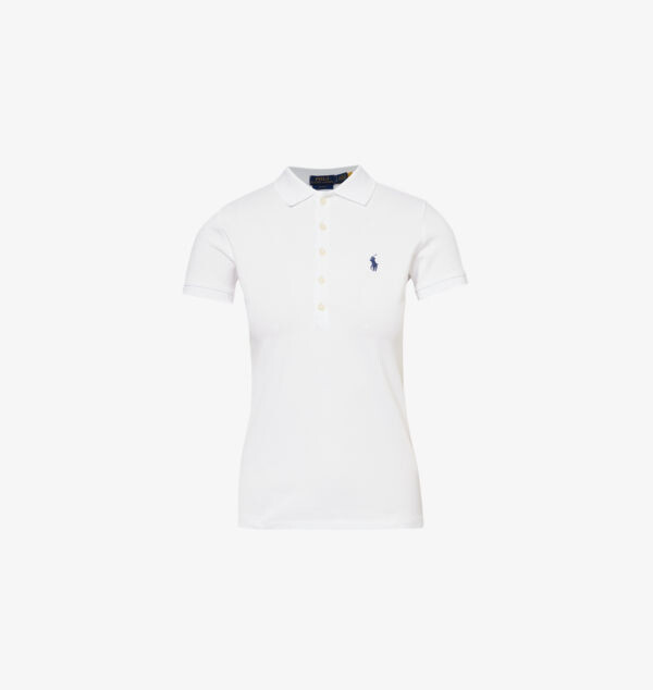 Рубашка-Поло приталенного кроя Julie из хлопкового пике с короткими рукавами Polo Ralph Lauren, белый
Рубашка-Поло приталенного кроя Julie из хлопкового пике с короткими рукавами Polo Ralph Lauren, белый