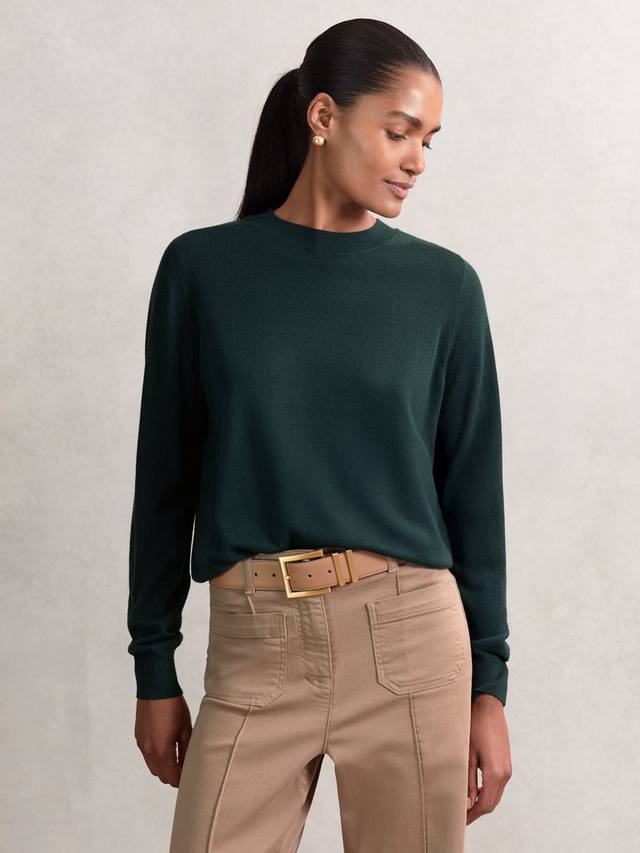 Свитер Hester с круглым вырезом из чистой шерсти Reiss, Green
Свитер Hester с круглым вырезом из чистой шерсти Reiss, Green