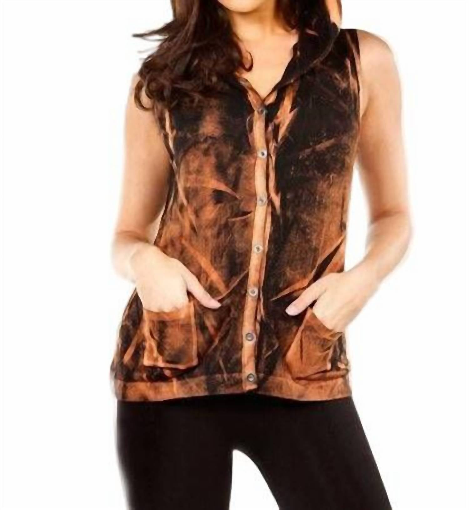 Жилет-толстовка с капюшоном Bleach с застежкой-кнопкой спереди черного цвета ANGEL
Жилет-толстовка с капюшоном Bleach с застежкой-кнопкой спереди черного цвета ANGEL