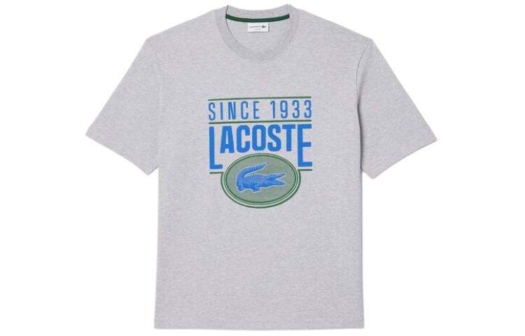 Футболка мужская серая Lacoste, серый
Футболка мужская серая Lacoste, серый