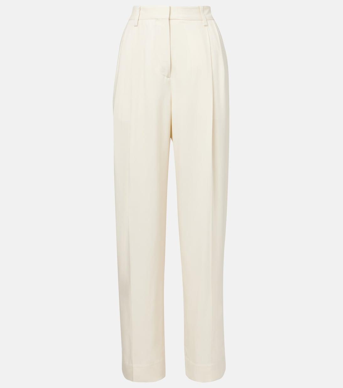 Высокие прямые брюки Toteme, экрю
Высокие прямые брюки Toteme, экрю