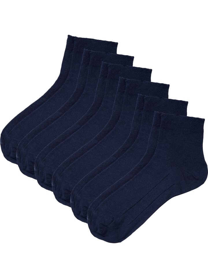 Носки Erwin Müller Unisex Kurz 6 Paar, синий
Носки Erwin Müller Unisex Kurz 6 Paar, синий