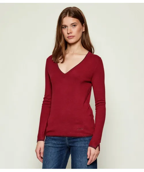 Свитер Slim fit Liu Jo, красный 
Свитер Slim fit Liu Jo, красный