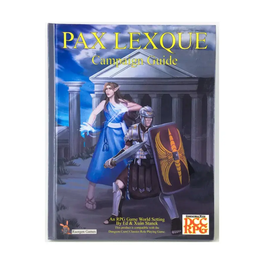 Pax Lexque Campaign Guide, RPG Supplements (Raorgen Games), твердый переплет
Pax Lexque Campaign Guide, RPG Supplements (Raorgen Games), твердый переплет