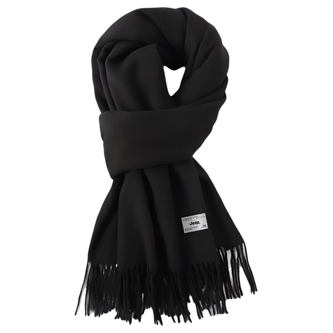 Jeep Акриловый вязаный шарф унисекс, Black
Jeep Акриловый вязаный шарф унисекс, Black