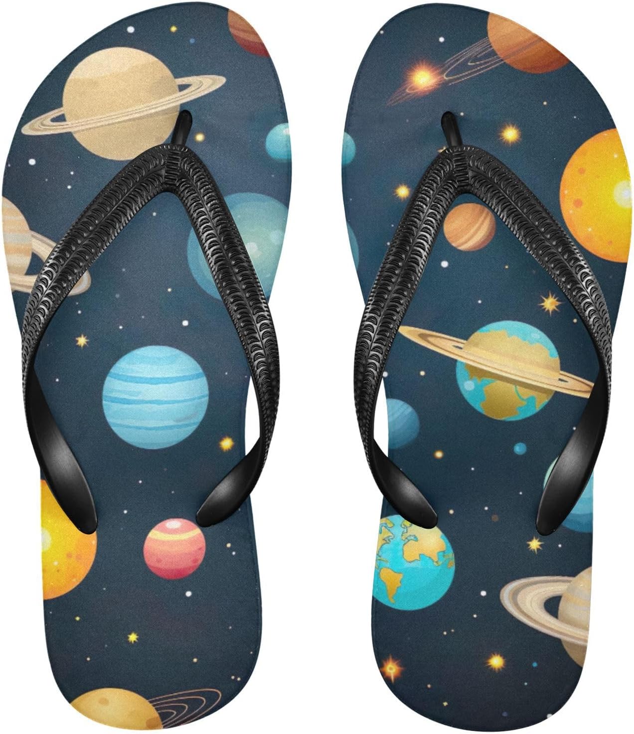 Женские и мужские летние пляжные шлепанцы Space Planet Galaxy, повседневные сандалии для душа Kfbe
Женские и мужские летние пляжные шлепанцы Space Planet Galaxy, повседневные сандалии для душа Kfbe