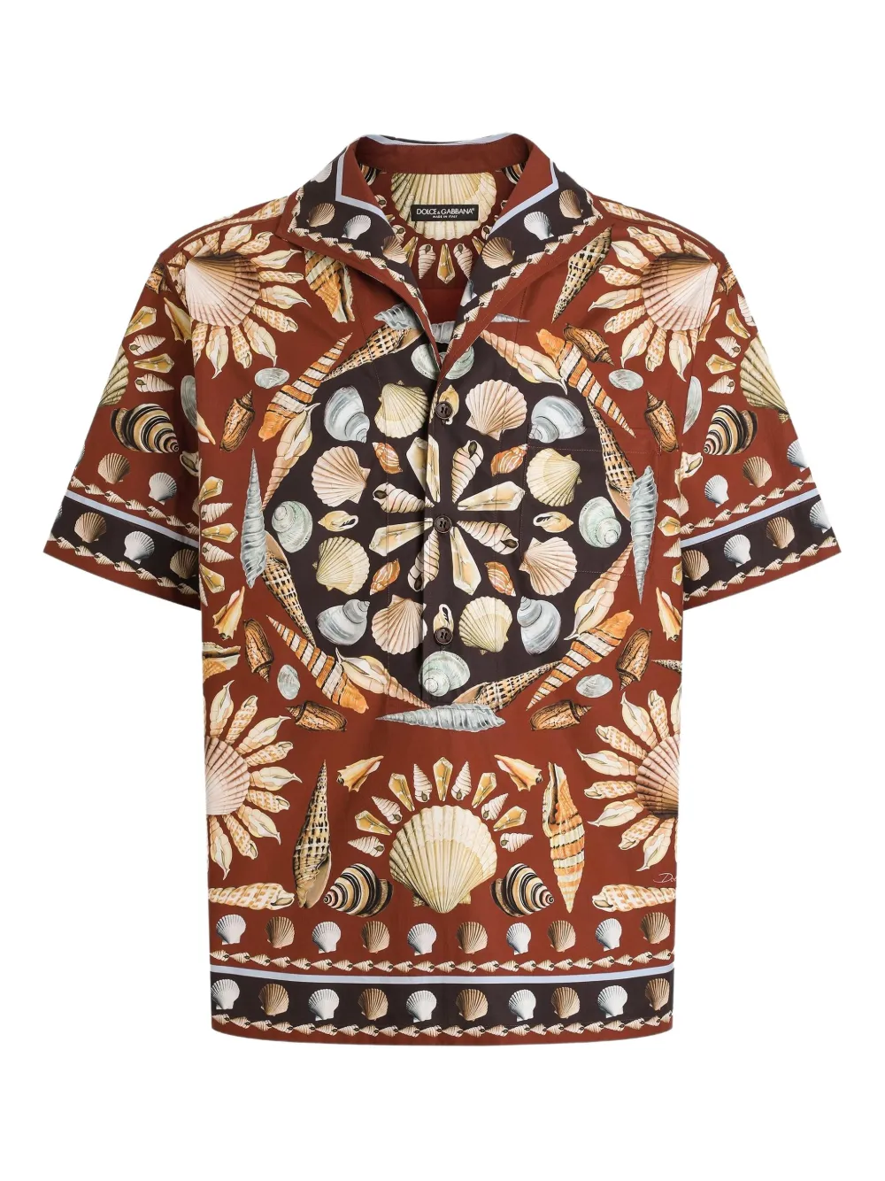 Рубашка с коротким рукавом DOLCE & GABBANA, коричневый
Рубашка с коротким рукавом DOLCE & GABBANA, коричневый