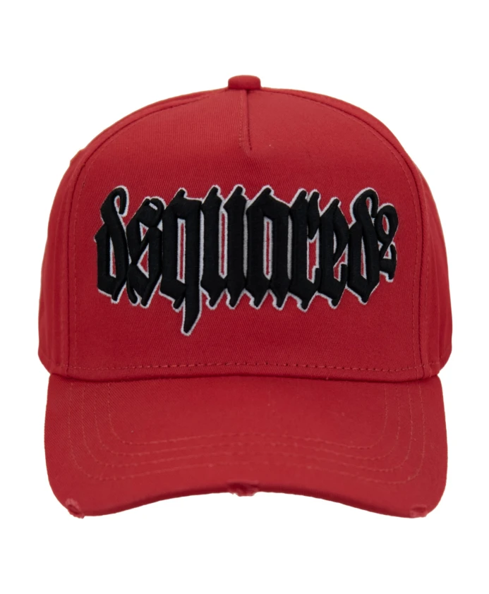 Бейсболка в готическом стиле с пряжкой Dsquared2, красный
Бейсболка в готическом стиле с пряжкой Dsquared2, красный