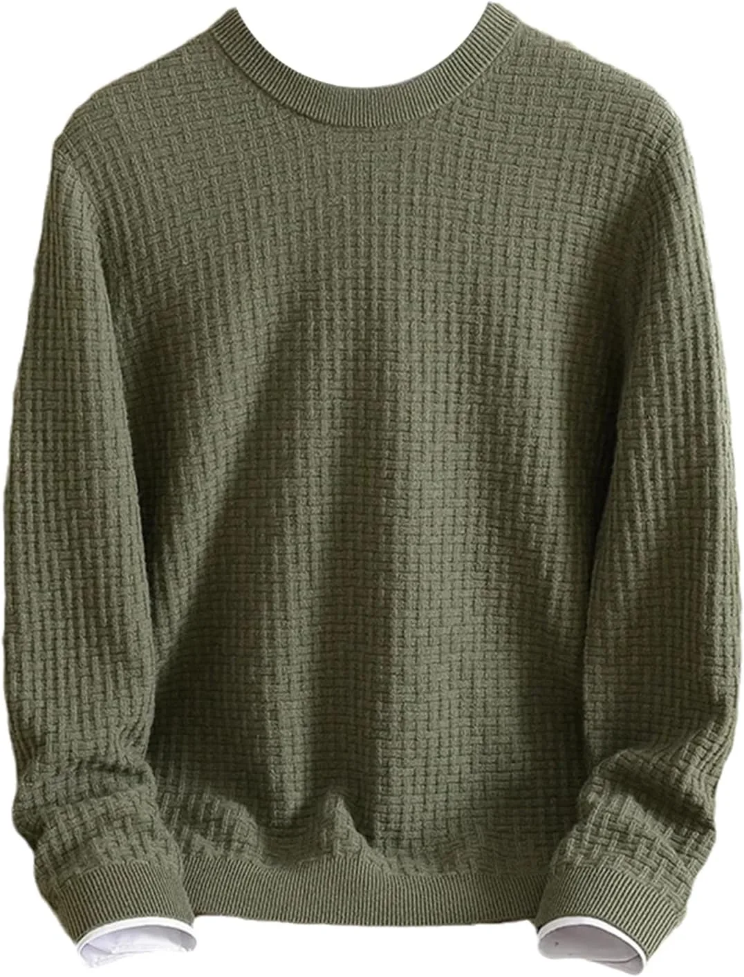 Толстый зимний свитер из 100% кашемира мужской круглый воротник жаккард Kelsiop
Толстый зимний свитер из 100% кашемира мужской круглый воротник жаккард Kelsiop