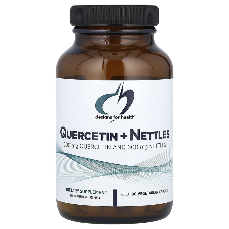 Designs For Health, Quercetin + Nettles , 90 Vegetarian Capsules
Designs For Health, Quercetin + Nettles , 90 Vegetarian Capsules