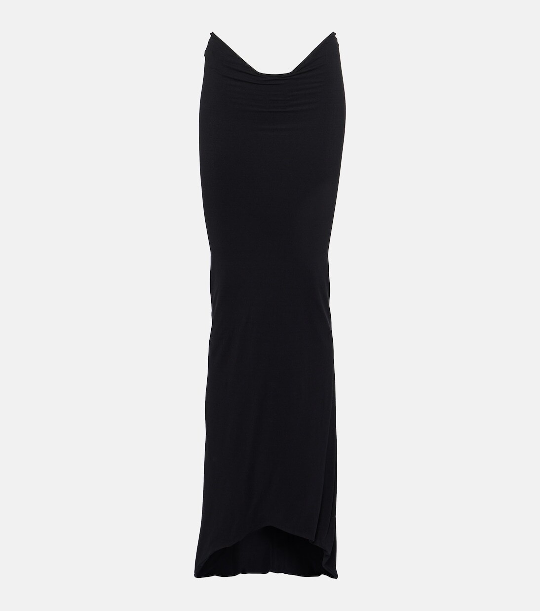 Юбка миди с низкой посадкой Laquan Smith, черный 
Юбка миди с низкой посадкой Laquan Smith, черный