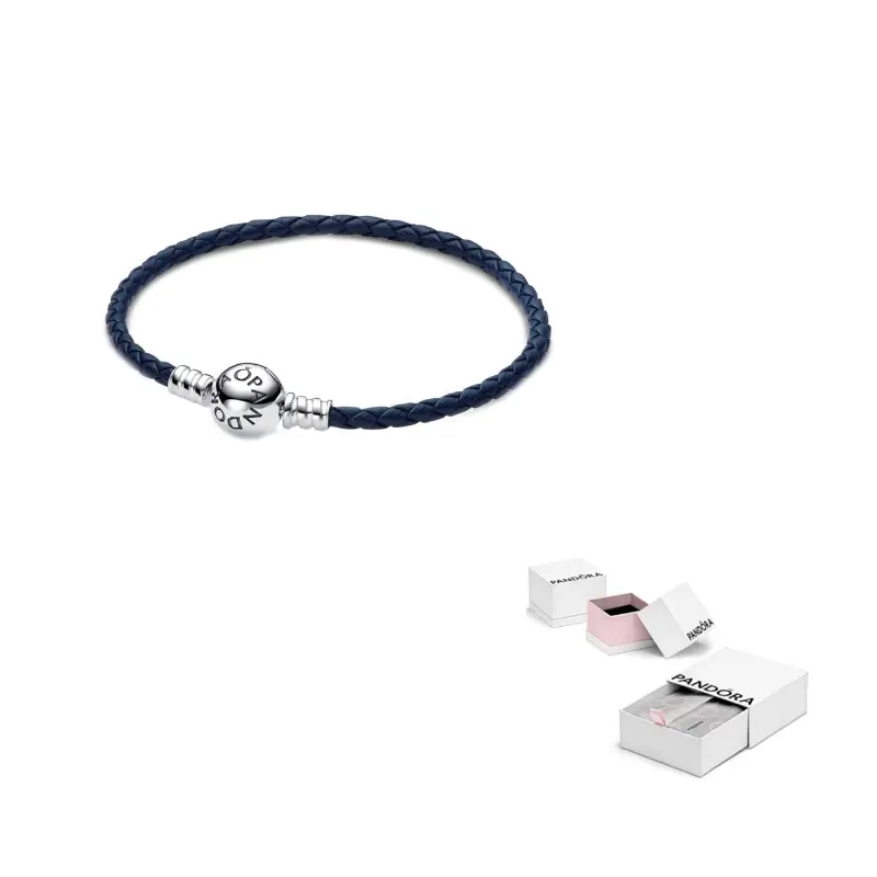 Pandora Moments 925 Sterling Silver браслеты женские Blue
Pandora Moments 925 Sterling Silver браслеты женские Blue