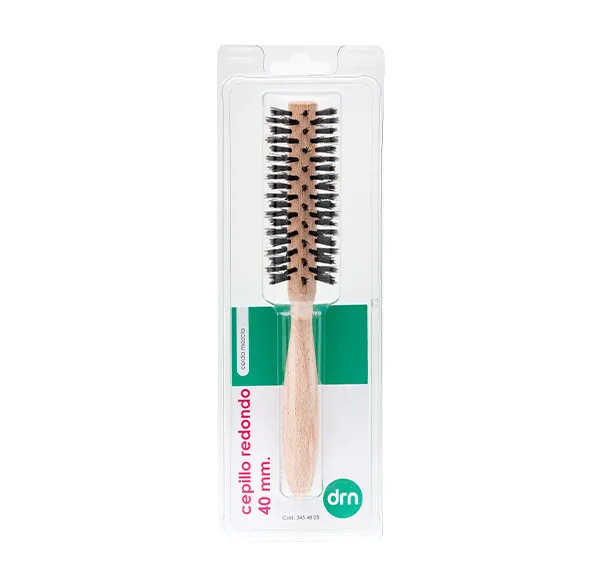 Деревянная щетка из смеси кабаньей шерсти Cepillo Redondo 40Mm Drn, 1 UD
Деревянная щетка из смеси кабаньей шерсти Cepillo Redondo 40Mm Drn, 1 UD