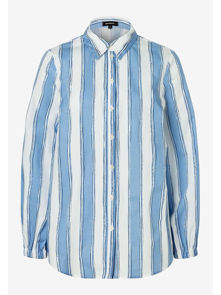 Рубашка More & More, светло-голубой/белый
Рубашка More & More, светло-голубой/белый