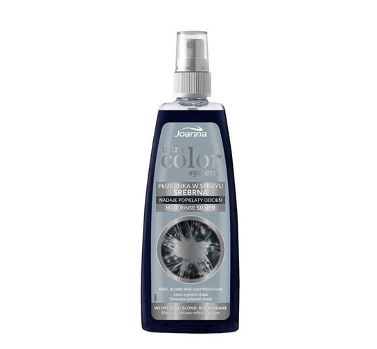 Ополаскиватель для волос в серебряном спрее, 150 мл Joanna, Ultra Color System
Ополаскиватель для волос в серебряном спрее, 150 мл Joanna, Ultra Color System