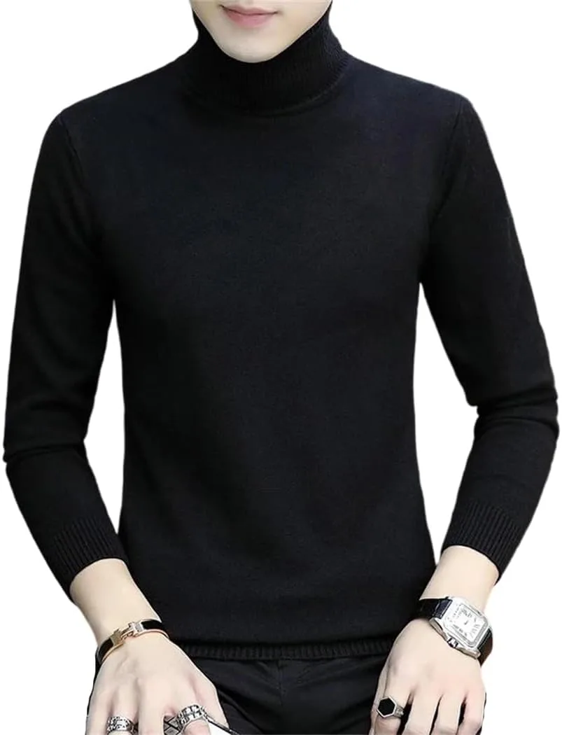 Мужской зимний водолазный свитер Slim Casual Pullover
Мужской зимний водолазный свитер Slim Casual Pullover