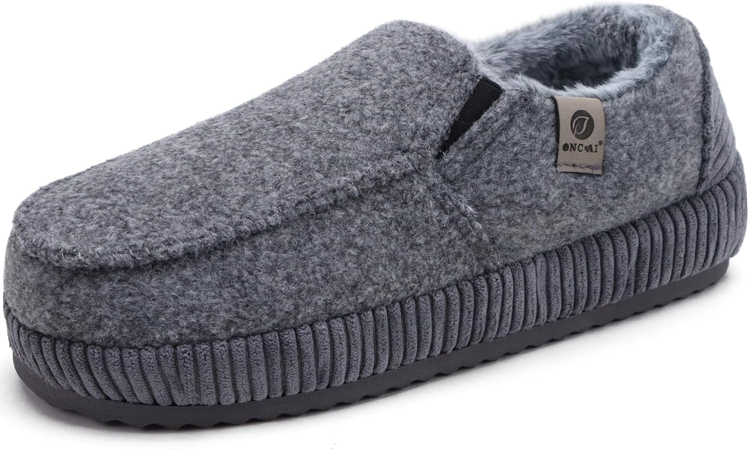 Мужские шлепанцы ONCAI с поддержкой свода стопы, полоской, искусственным мехом, хлопковым сочетанием, высокоплотной обувной стелькой из памяти формы, теплые домашние тапочки, на ноге, для улицы и дома, резиновая подошва, размеры 7-16, серый
Мужские шлепанцы ONCAI с поддержкой свода стопы, полоской, искусственным мехом, хлопковым сочетанием, высокоплотной обувной стелькой из памяти формы, теплые домашние тапочки, на ноге, для улицы и дома, резиновая подошва, размеры 7-16, серый