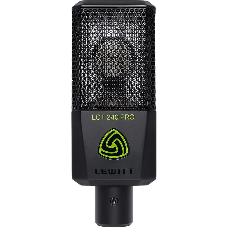 Конденсаторный микрофон Lewitt LCT-240-PRO-BLK Large-Diaphragm Condenser Microphone
Конденсаторный микрофон Lewitt LCT-240-PRO-BLK Large-Diaphragm Condenser Microphone