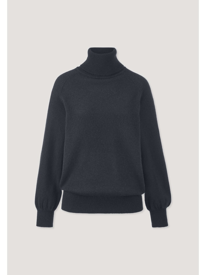 Hessnatur Вязаный свитер с высоким воротником темно-синего цвета
Hessnatur Вязаный свитер с высоким воротником темно-синего цвета