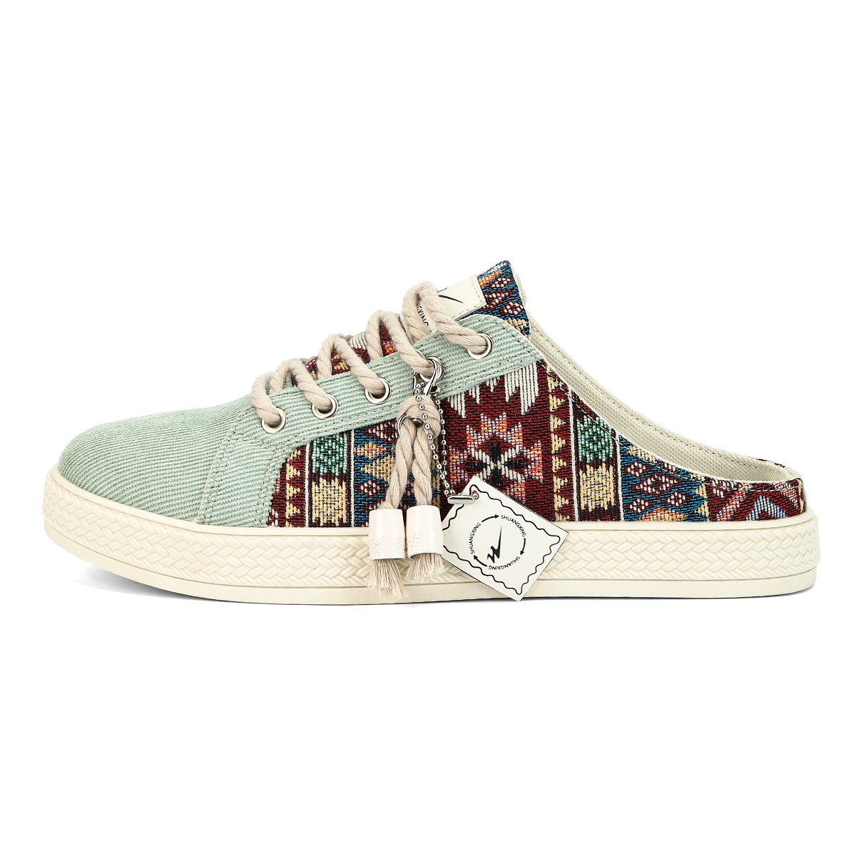 Мужские зеленые противоскользящие тапочки Binary с закрытым носком и устойчивостью к истиранию
Мужские зеленые противоскользящие тапочки Binary с закрытым носком и устойчивостью к истиранию