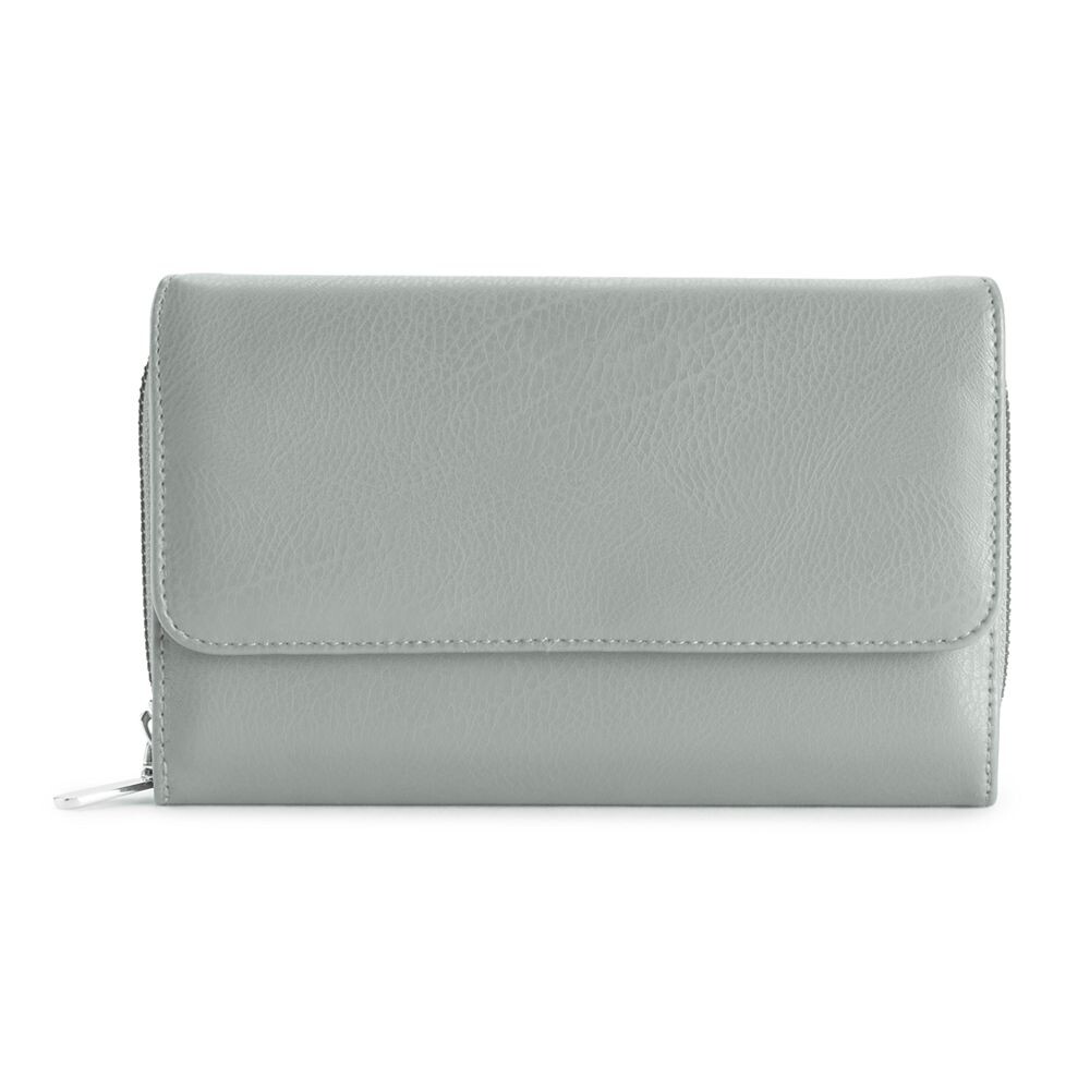 Кошелек-органайзер Emlee с RFID-блокировкой, цвет Harbor Mist
Кошелек-органайзер Emlee с RFID-блокировкой, цвет Harbor Mist