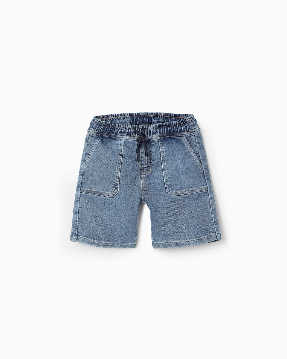 Джинсовые шорты для малышей с регулируемым шнурком Zippy, синий
Джинсовые шорты для малышей с регулируемым шнурком Zippy, синий
