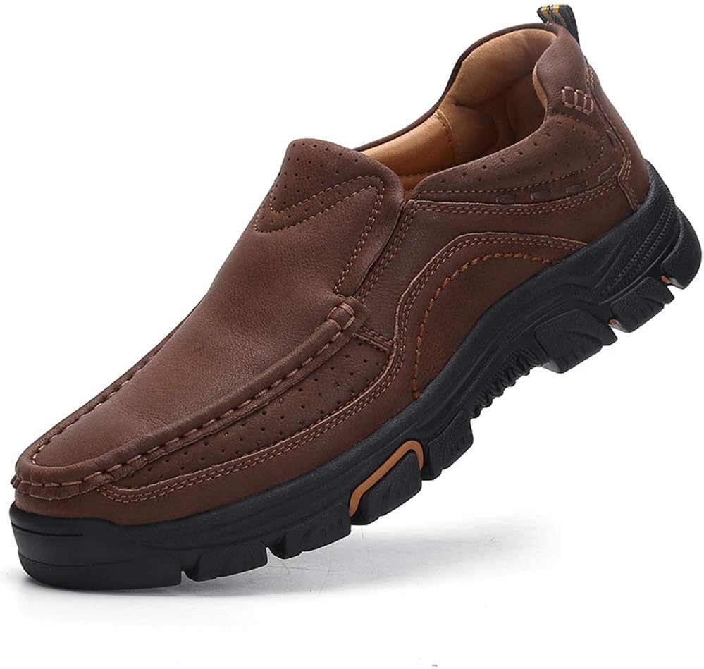 Мужские повседневные лоферы Venshine без шнурков, кожаные туфли для прогулок и деловой носки, коричневый
Мужские повседневные лоферы Venshine без шнурков, кожаные туфли для прогулок и деловой носки, коричневый