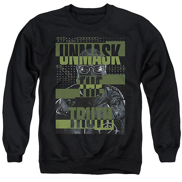 Толстовка с капюшоном Batman Unmask the Truth для взрослых Licensed Character
Толстовка с капюшоном Batman Unmask the Truth для взрослых Licensed Character