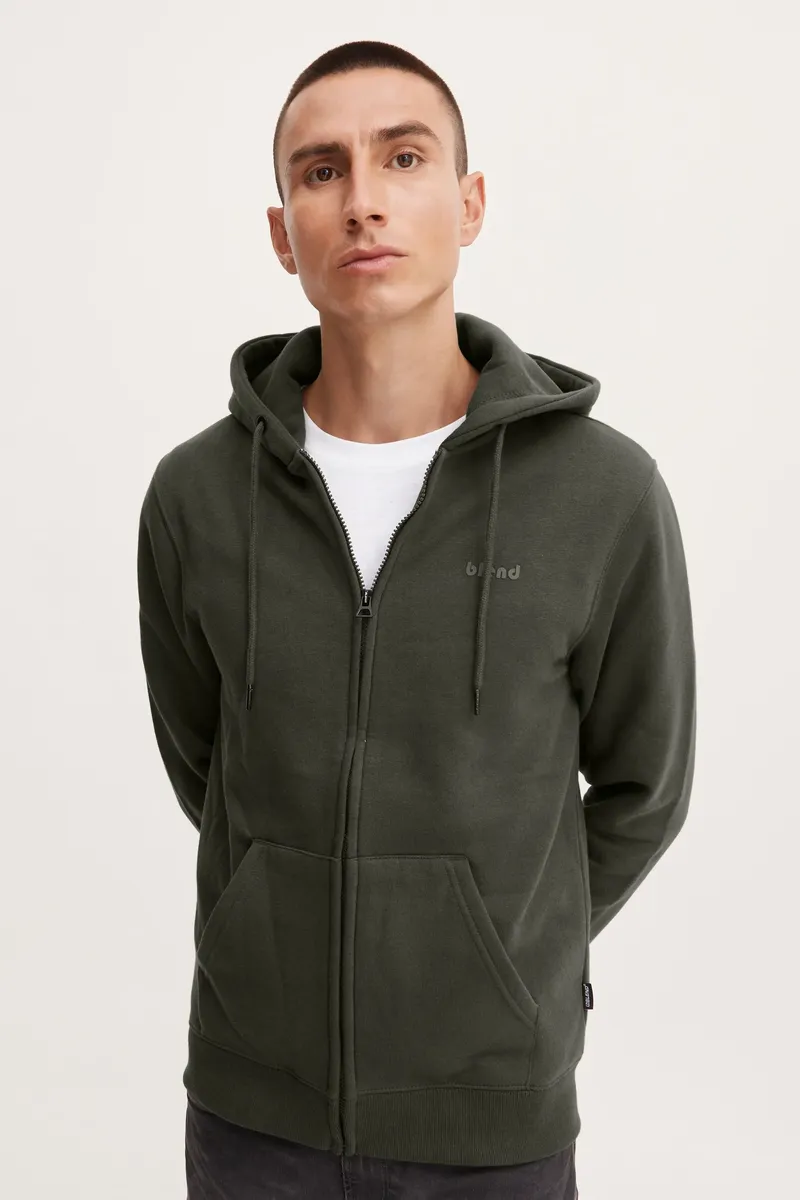 Толстовка с капюшоном из смесового материала "BLEND BHDowntown", цвет Forest Night 
Толстовка с капюшоном из смесового материала "BLEND BHDowntown", цвет Forest Night