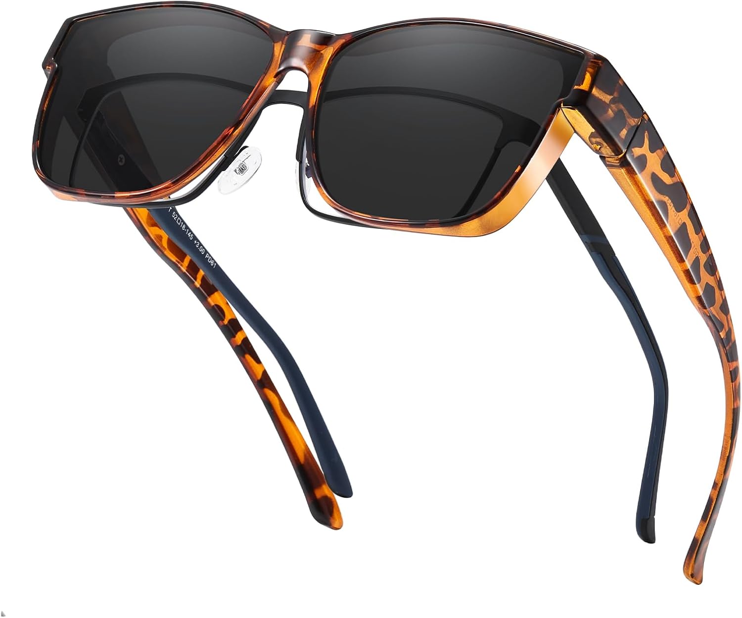 Солнцезащитные очки увеличенного размера с поляризацией, подходящие для женщин и мужчин, модные солнцезащитные очки для вождения с защитой от УФ-излучения ZNEIAAPR, Tortoise/Polarized Grey
Солнцезащитные очки увеличенного размера с поляризацией, подходящие для женщин и мужчин, модные солнцезащитные очки для вождения с защитой от УФ-излучения ZNEIAAPR, Tortoise/Polarized Grey