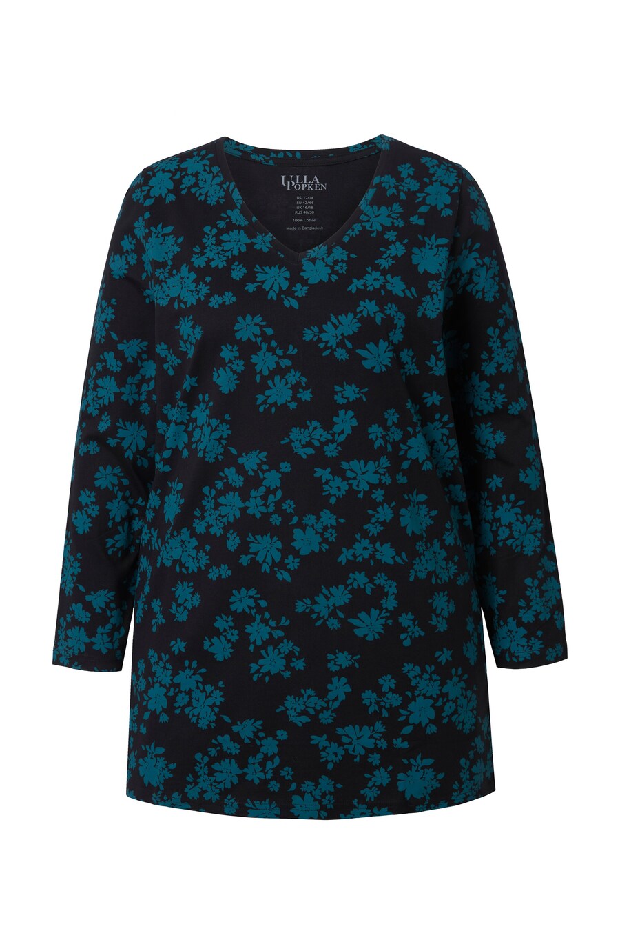 Рубашка Ulla Popken, Petrol/Dark Green
Рубашка Ulla Popken, Petrol/Dark Green