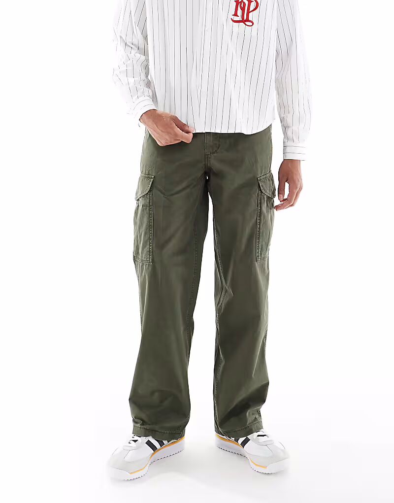 Брюки-карго XX из плотной ткани темно-зеленого цвета Levi'S
Брюки-карго XX из плотной ткани темно-зеленого цвета Levi'S